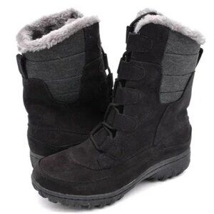 Khombu Jenny Mid Calf Winter Boots Size 6 Women's